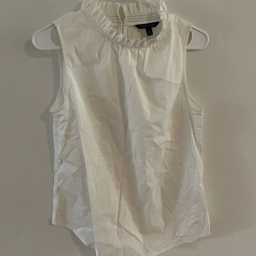 Banana republic Chinese collar shirt